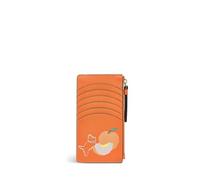RADLEY London Womens Ziptop Leather Coin Purse Card Holder Wallet Life's Peachy in Orange