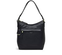 RADLEY Medium Leather Zip Top Shoulder Tote Bag Postman Mews in Black