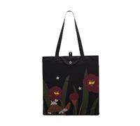 RADLEY 'Midnight Wanderers' Responsible Foldaway Shopper Tote in Black