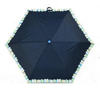 Radley Mini Telescope Umbrella Rock Climbing in Ink Navy Blue