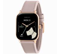 Radley Petite Case Pink Leather Strap Calling Smart Watch