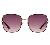 Radley London Womens 70s Inspired Oversized Square Rim Sunglasses - Black