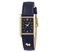 Radley Rectangle Blue Dial Blue Leather Strap Watch