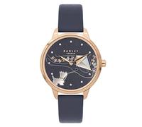 RADLEY Womens Leather Strap Watch Blue OS