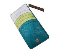 Radley Rivington Colourblock Medium Ziptop Coin Purse in Ocean Blue Leather