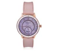 Radley Round Resin Bezel Smart Watch with Leather Strap SAGE