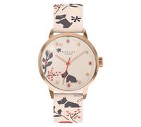 Radley RY2930A Cream Leather Patterned Strap Watch - W51164