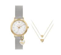 Radley RY4517A-SET Two Tone Mesh Bracelet Watch And Necklace Gift Set - W51370