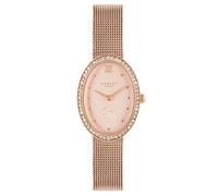 Radley RY4614 Rose Gold Plated Oval Case Mesh Bracelet Watch - W51379