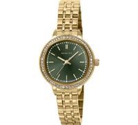 RADLEY Women's Pale Gold Plated Stone Set Case Stainless Steel Bracelet Analogue Watch