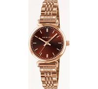 RADLEY Women's Rose Gold Plated T-bar Case Stainless Steel Bracelet Analogue Watch