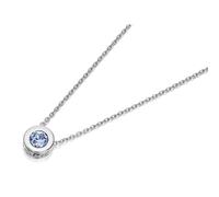 Radley RYJ2027 Silver Blue Cubic Zirconia Necklace - J8130