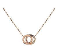 Radley Rose Gold Tone Double Loop Pendant