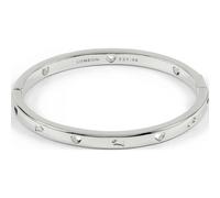 RADLEY Women's Silver Plated Cut Out Heart & Dog Bangle
