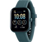 Radley Series 55 Women's Black Dial Teal Silicone Strap Smartwatch