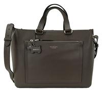 Radley Satchel Bag Medium Zip Top Handle Multiway Leather Sunny Dene Handbag Dark Grey (Charcoal)