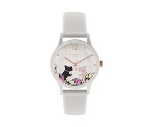 Radley Say It With Flowers Grey Silicone Strap Watch