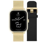 RADLEY Series 20 Smart Calling Watch with Interchangeable Gold Mesh and Black Silicone Straps RYS20-4020-SET