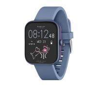 RADLEY Series 32 Smart Watch for Women with Bluetooth Call, Health Fitness Tracker, 1.80”, Heart Rate, Sleep tracking, Blue Silicone Strap, IP68 Waterproof