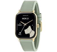 RADLEY Series 56 Smart Watch for Women with Hands-Free Calling, 1.75'' Touch Screen, Step Count, SOS Feature,Health Fitness Tracker, Heart Rate Monitor, Music Control, Pistachio Leather Strap