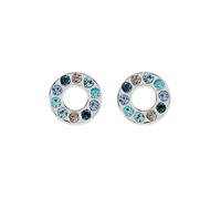 Radley Signature Ladies Silver Round Stones Stone Disc Earrings RYJ1111