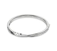 RADLEY Silver Plated Hammer Effect Bangle