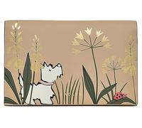 RADLEY Stone Garden Wanderer Medium Flapover Purse, Leather Dog Design