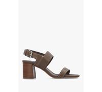 RADLEY The Goldborne Acorn Leather Block Heel Sandals Size: 41, Colour