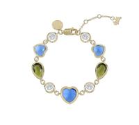 RADLEY Women's 18ct Gold Plated Coloured Heart Stone Set Bracelet RYJ3392S
