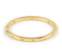 RADLEY Womens 18ct Pale Gold Plated Cut Out Heart & Dog Bangle