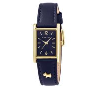 RADLEY Gold Plated Case Ink Navy Leather Strap Watch RY21900