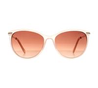 Radley Sunglasses TASSIA 172 Cat Eye Transparent Light Pink Brown Gradient Women's One Size