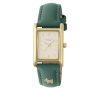 RADLEY Women's Gold Plated Alpine Genuine Leather Strap Quartz Analogue Watch RY21722