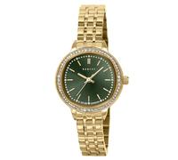 RADLEY Women's Pale Gold Plated Stone Set Case Stainless Steel Bracelet Analogue Watch