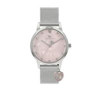 Radley Women's Pink Dial Stainless Steel Mesh Bracelet Watch