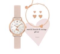 Radley Women's Pink Strap Watch & Jewellery Gift Set