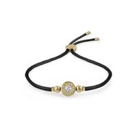 RADLEY Women's Plated Stone Set Cord Friendship Bracelet