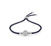 RADLEY Women's Plated Stone Set Cord Friendship Bracelet