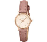 RADLEY Women's Rose Gold Plated Case Carnation Pink Leather Strap Analogue Watch RY21964