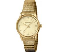 RADLEY Women's Pale Gold Plated Expander Stainless Steel Bracelet Analogue Watch