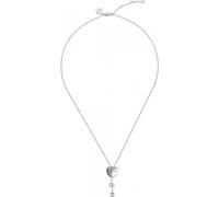 RADLEY Womens Silver Plated Adjustable Heart Lariat Necklace