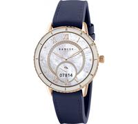 RADLEY Series 57 Navy Leather & Silicone Strap Smart Watch