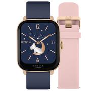 RADLEY Women's Series 20 Smart Calling Watch with Interchangeable Navy and Cobweb Silicone Straps RYS20-2156-SET