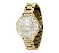 RADLEY Smart Series 33 Amoled HD Smart Watch for Women with 100+ Sports Modes, Heart Rate, Step Counter, IP68, Fitness Tracker, Sleep Monitor and Stainless Steel Gold Plated Strap for IOS Android