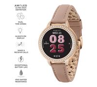 Radley Women's Series 33 Stone Set Leather Strap Smart Watch