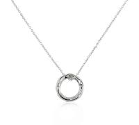 RADLEY Women's Silver Plated Hammer Hoop Bracelet