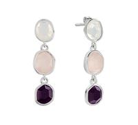 Radley Women's Silver Plated Hanging Charm Stone Earrings RYJ1375S