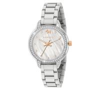 Radley Women's Silver Tone Stone Set Case Stainless Steel Bracelet Watch