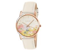 RADLEY Women's Spring Meadows Rose Gold Plated Case Salt Leather Strap Analogue Watch
