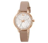 Radley Mother Of Pearl Pink Leather Strap Watch